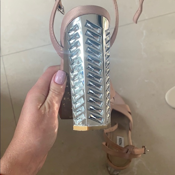 Steve Madden Adeline pink high heel sandals - Picture 4 of 8